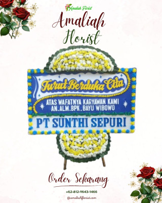 Papan Bunga Duka di Gunungbentang